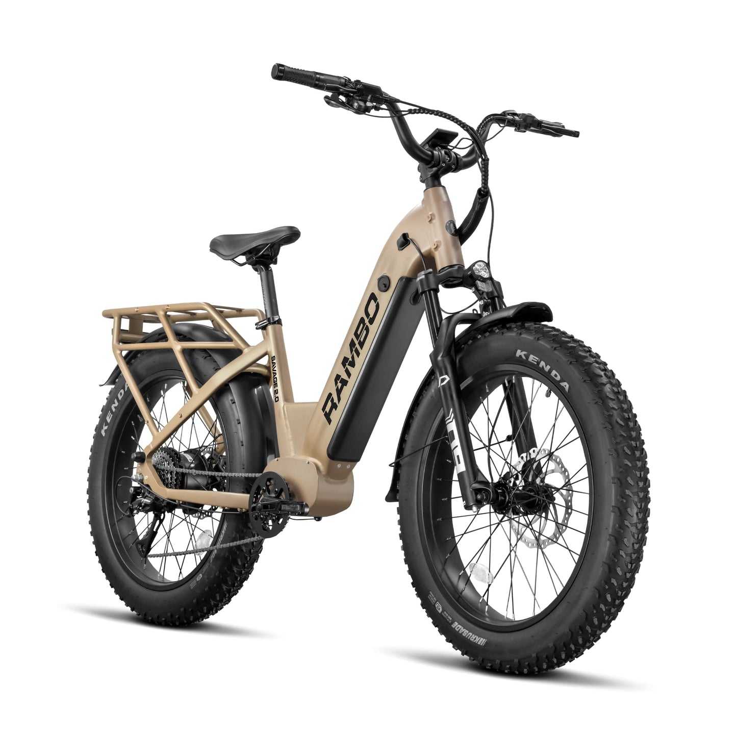 Rambo Savage 2.0 Fat Tire Electric Hunting Bike