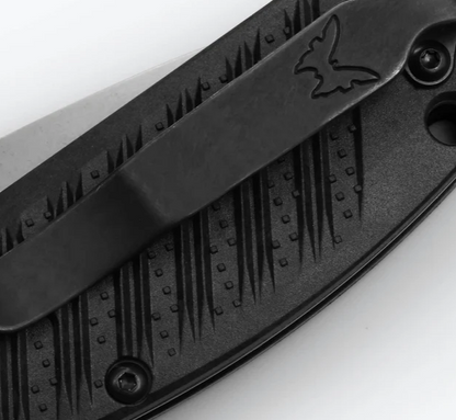 Benchmade Mini Presidio II Folding Knife - Carbon Fiber Handle - Satin High Carbon Steel