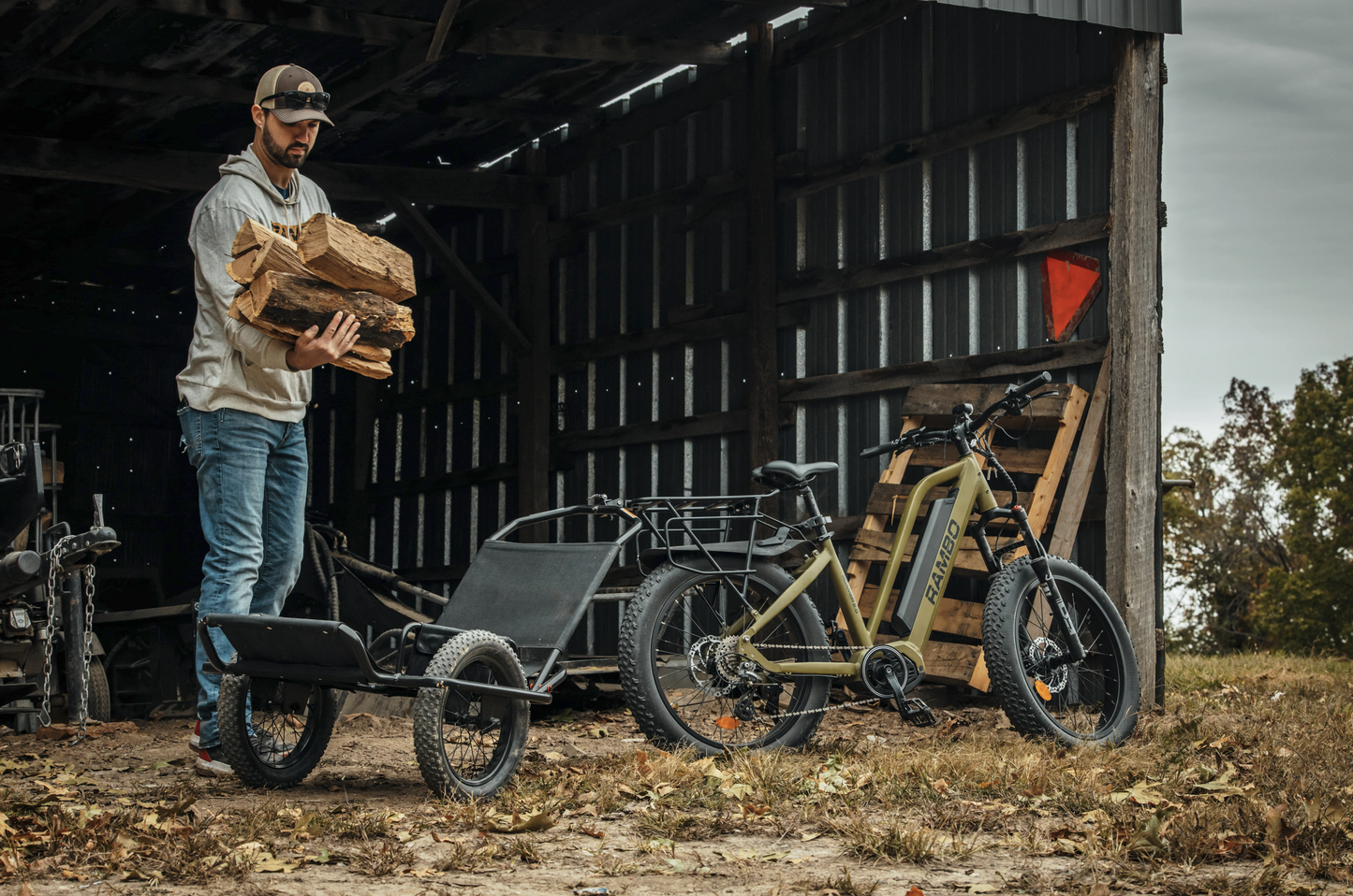 Rambo Roamer 2.0 Mid-Drive Electric Hunting Bike