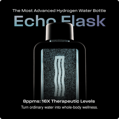 Echo Flask Hydrogen Water Bottle | 8 PPM Molecular Hydrogen Generator