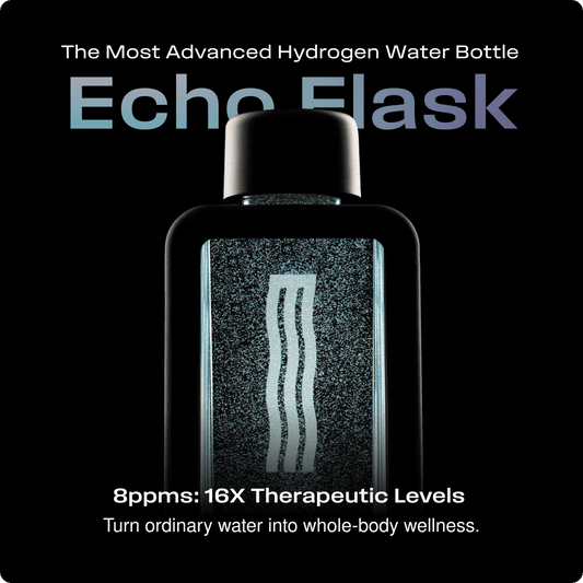 Echo Flask Hydrogen Water Bottle | 8 PPM Molecular Hydrogen Generator