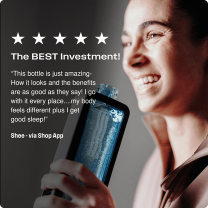 Echo Flask Hydrogen Water Bottle | 8 PPM Molecular Hydrogen Generator