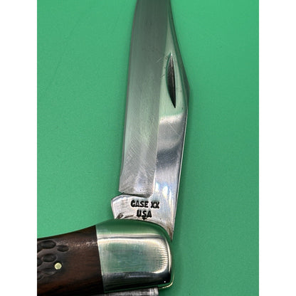 1979 Case XX 6165 SAB Folding Hunter Knife | 1-Dot Pakkawood | Collectible