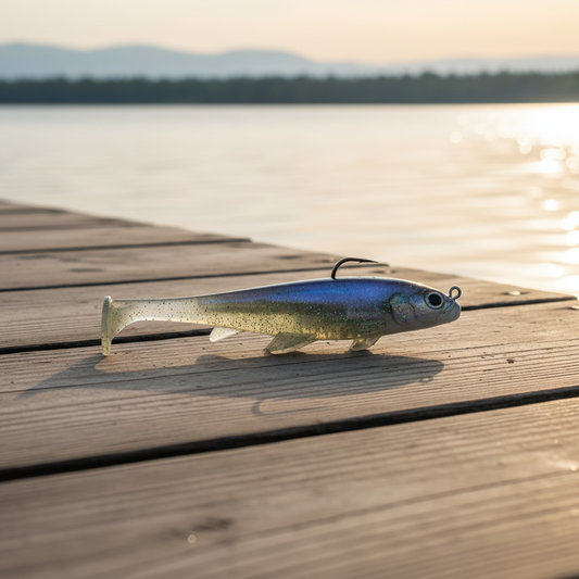 G-Ratt Baits Executioner Top Hook 6" – BKK Hook Swimbait (1.9 oz)