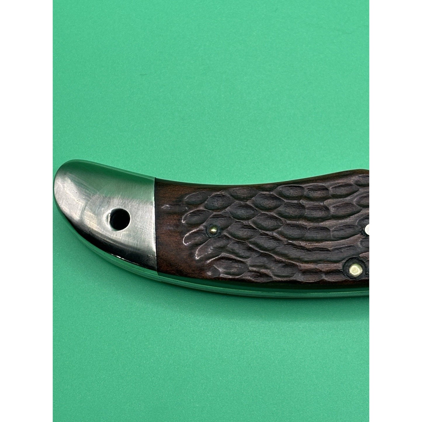 1979 Case XX 6165 SAB Folding Hunter Knife | 1-Dot Pakkawood | Collectible