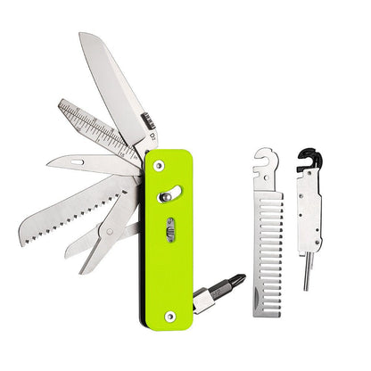 ROXON Flex Companion Modular Multitool – EDC Swiss Army Style with D2 Steel Blade