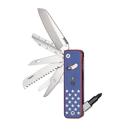 ROXON Flex Companion Modular Multitool – EDC Swiss Army Style with D2 Steel Blade