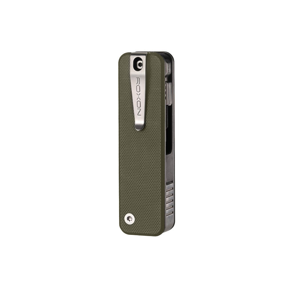 ROXON Flex Companion Modular Multitool – EDC Swiss Army Style with D2 Steel Blade