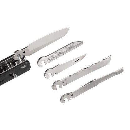 ROXON Flex Companion Modular Multitool – EDC Swiss Army Style with D2 Steel Blade