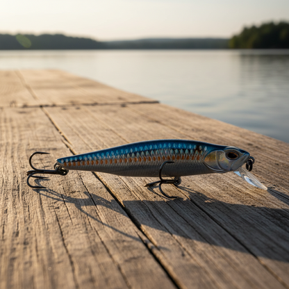 G-Ratt Baits GB-100 Jerkbait – Suspending Slender Baitfish Lure
