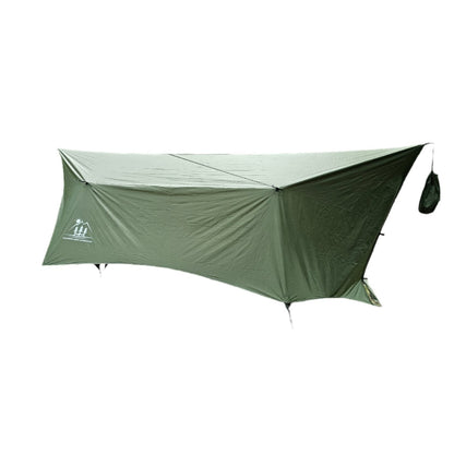 12 ft Hammock Tarp with Storm Doors | Hideaway Rain Fly