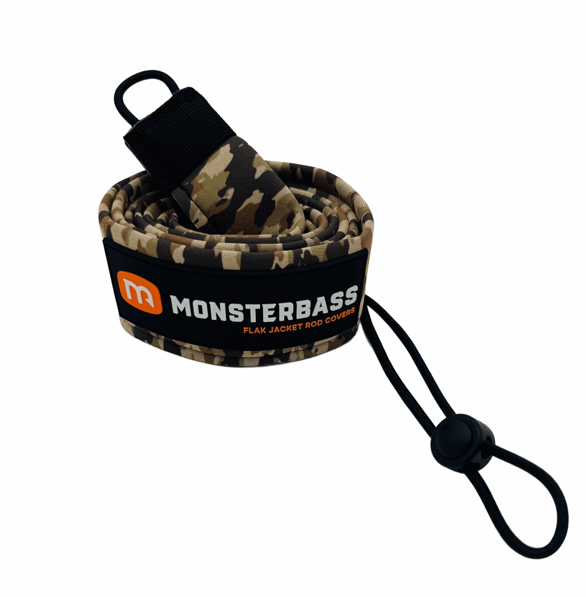 MONSTERBASS Flak Jacket Rod Covers | Spinning & Casting Rod Sleeve