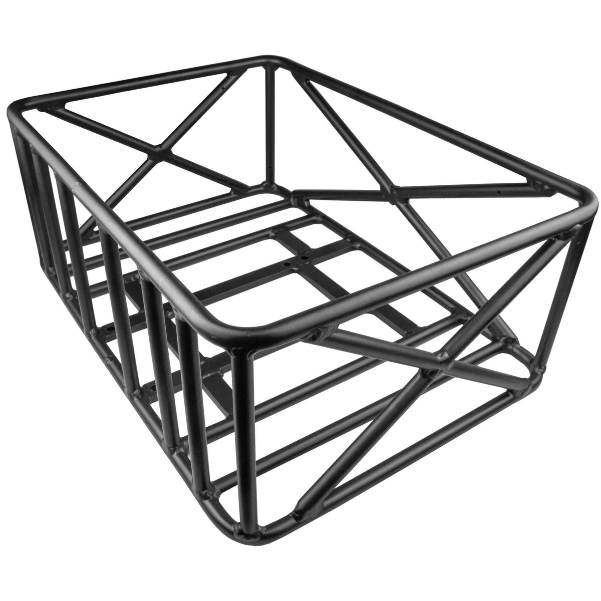 Rambo Bikes large cargo basket for electric hunting bikes
