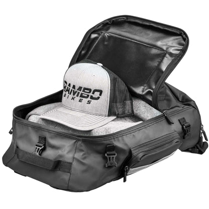 Rambo Bikes R161 Waterproof Triple Accessory Bag – 75L Total Storage